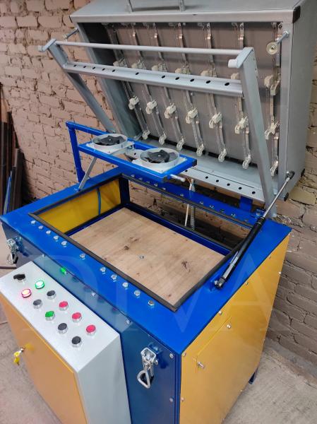 Вакуумно формовочный станок вакуум формовочная машина для формовки пластика — фото 5